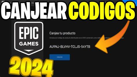 epic games canjear código.